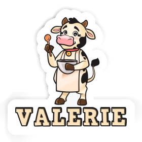Aufkleber Chefköchin Valerie Image