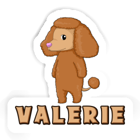 Sticker Valerie Poodle Image