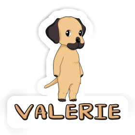 Rhodesian Ridgeback Aufkleber Valerie Image