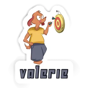 Valerie Sticker Darts Player Image