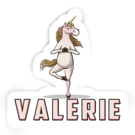 Valerie Autocollant Licorne Image