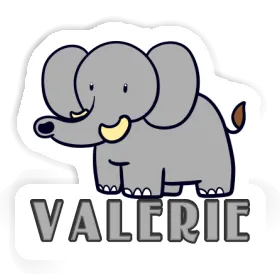 Elefant Sticker Valerie Image