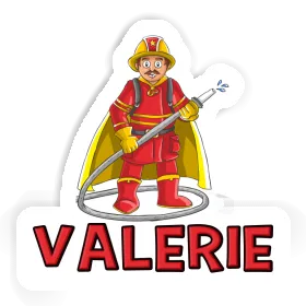 Autocollant Pompier Valerie Image