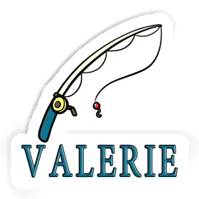 Autocollant Valerie Canne à pêche Image