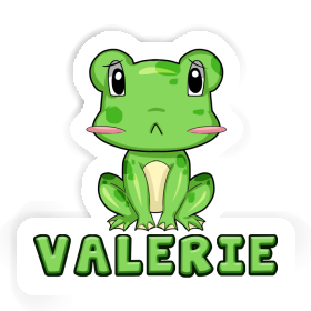 Aufkleber Frosch Valerie Image