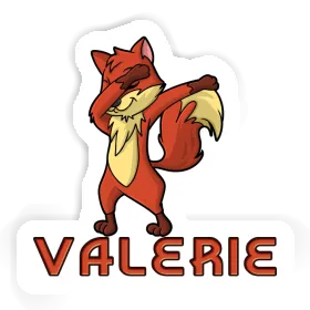 Fuchs Aufkleber Valerie Image