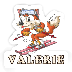 Aufkleber Valerie Skifahrer Image