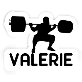 Sticker Valerie Gewichtheber Image