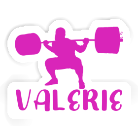 Valerie Sticker Gewichtheberin Image
