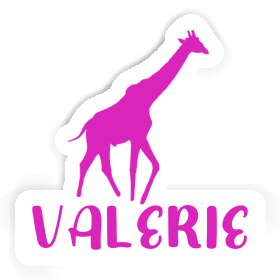 Valerie Aufkleber Giraffe Image