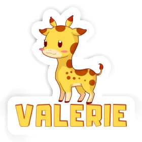 Valerie Aufkleber Giraffe Image