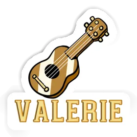 Autocollant Valerie Guitare Image