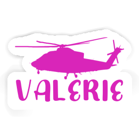 Valerie Autocollant Hélico Image