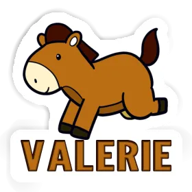 Pferd Sticker Valerie Image