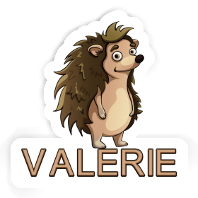 Valerie Sticker Standing Hedgehog Image