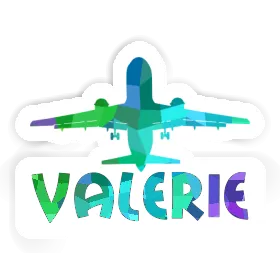 Autocollant Jumbo-Jet Valerie Image