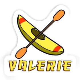Autocollant Valerie Canoë Image