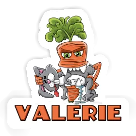 Valerie Aufkleber Monster-Karotte Image