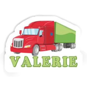 Aufkleber Valerie Lkw Image