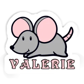 Valerie Autocollant Souris Image
