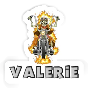 Valerie Aufkleber Motorradfahrer Image