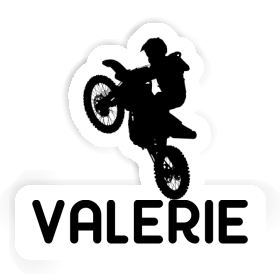 Sticker Valerie Motocross-Fahrer Image