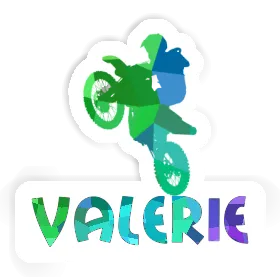Motocross-Fahrer Sticker Valerie Image
