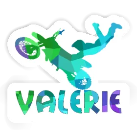 Aufkleber Valerie Motocross-Fahrer Image