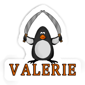 Autocollant Valerie Pingouin de combat Image
