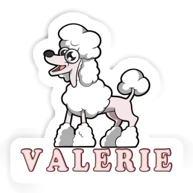 Valerie Sticker Poodle Image