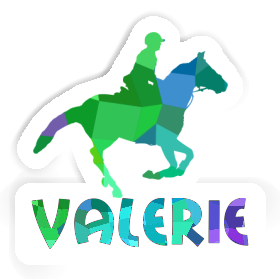 Sticker Horse Rider Valerie Image