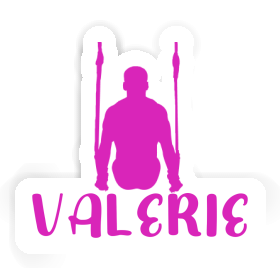 Gymnaste aux anneaux Autocollant Valerie Image
