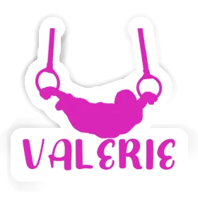 Autocollant Gymnaste aux anneaux Valerie Image