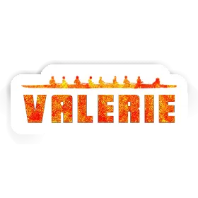 Valerie Aufkleber Ruderboot Image
