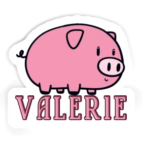 Valerie Sticker Schwein Image
