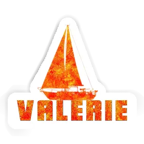 Segelboot Sticker Valerie Image