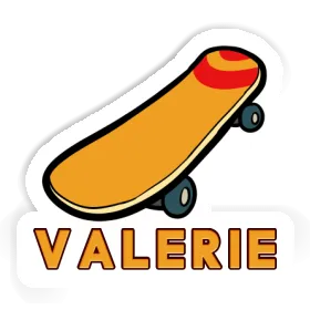 Sticker Valerie Skateboard Image