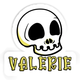 Totenkopf Sticker Valerie Image