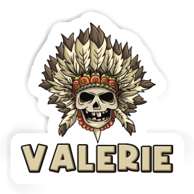 Valerie Aufkleber Kinder Totenkopf Image