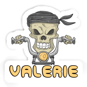 Valerie Aufkleber Motorradfahrer Image