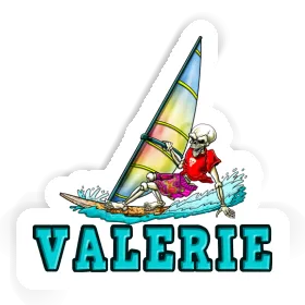 Valerie Aufkleber Surfer Image