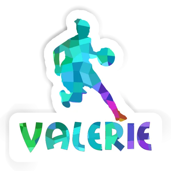Sticker Valerie Basketball Player Image