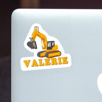 Bagger Aufkleber Valerie Notebook Image