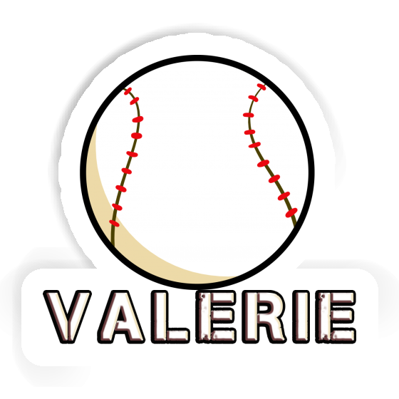 Aufkleber Valerie Baseball Ball Gift package Image