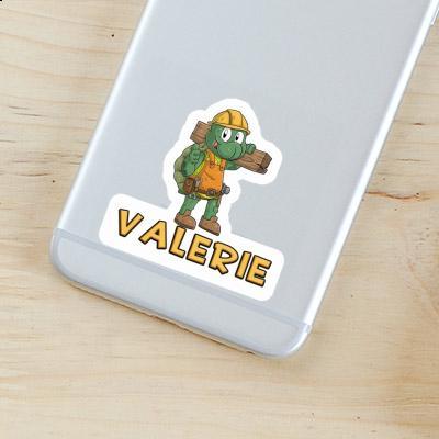 Sticker Bauarbeiter Valerie Gift package Image