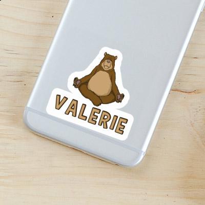 Valerie Sticker Yoga-Bär Laptop Image