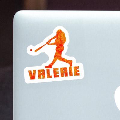 Autocollant Joueur de baseball Valerie Autocollant Joueur de baseball Valerie Image