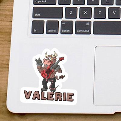 Autocollant Valerie Guitariste Image