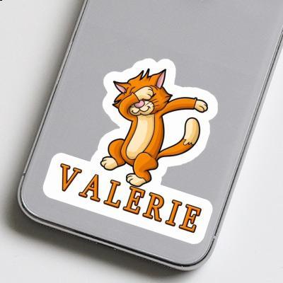 Autocollant Chat Valerie Laptop Image