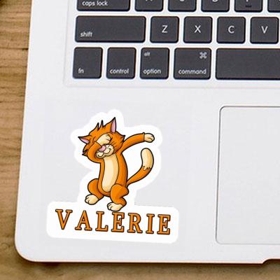 Autocollant Chat Valerie Notebook Image